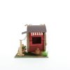 Retro Camper Birdhouse - Vintage-Style Trailer for Garden Decor