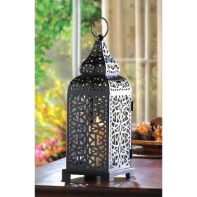 Vintage Moroccan Candle Lantern - Tower Design for Home Decor