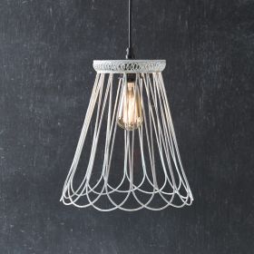 Lampshade Frame Pendant Light