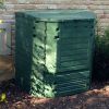 Heavy Duty Plastic 32-Cubic ft. Home Compost Bin Compooster