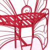 Modern Butterfly Cast Metal Garden Bench, Outdoor Bench Patio Seat, Park Bench Outdoor Seating for Garden, Yard, Park, Entryway