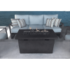 25" H x 42" W Fiber Reinforced Concrete Propane Outdoor Fire Pit Table