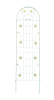 4 Pack Metal Garden Trellis 71" x 19.7" Rustproof Trellis for Climbing Plants Outdoor Flower Support Cream White