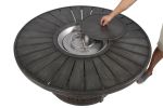 25 H x 52 W Propane Outdoor Fire Pit Table