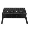 Foldable Portable BBQ Charcoal Grill Grill Lightweight Smoker Grill for Camping Picnics Garden Grilling