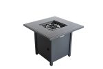 Fire Pit for Outdoor Home Garden Backyard Fireplace (30 Inch Steel Grey)