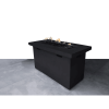 25" H x 42" W Fiber Reinforced Concrete Propane Outdoor Fire Pit Table