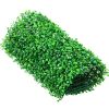 VEVOR Artificial Boxwood Panel UV 24pcs Boxwood Hedge Wall Panels Artificial Grass Backdrop Wall 10" X 10" 4 cm Green Grass Wall