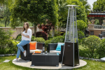 Bronze Quartz Glass Tube Patio Heater-Mocha