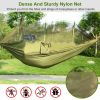 Camping Hammock with Mosquito Net, Portable Double Hammock Tent Load Two People with 2 Straps, Best for Outdoor Garden Hiking Travel