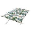 2-3 Seater Swing Cushion Waterproof Outdoor Swing Cushions Replacement Swing Bench Pads Chair Mat with Backrest 8 Tie Straps 59x43.3x3.9in for Patio F