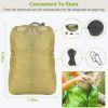 Camping Hammock with Mosquito Net, Portable Double Hammock Tent Load Two People with 2 Straps, Best for Outdoor Garden Hiking Travel