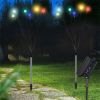 Outdoor Solar LED Firefly Swaying Lawn Light Waterproof Garden Landscape Lamp