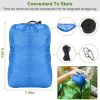 Camping Hammock with Mosquito Net, Portable Double Hammock Tent Load Two People with 2 Straps, Best for Outdoor Garden Hiking Travel