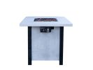 25" H Outdoor Fire Pit Table 50000BTU